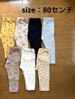 子ども服　ベビー　スパッツ　ズボン　 80㎝