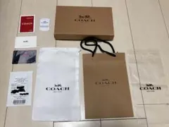coach専用箱、coach専用布袋、coach買物袋