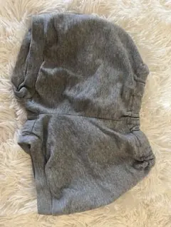 グレーのハーフパンツ 100cm 無印　かぼちゃパンツ