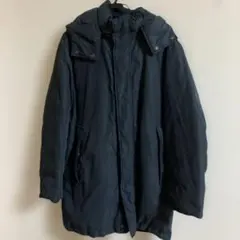 フード付き ダウンジャケット