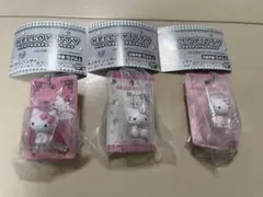 ハローキティ パッケージミニチュアコレクション 3種セット ガチャガチャ