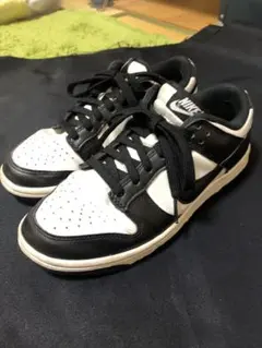 早い物勝ちNike Dunk Low ブラック/ホワイト 24cm パンダダンク