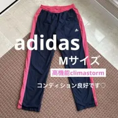 ★良品★adidas 裏地付 ウィンドパンツ M テニス ゴルフ ウォーキング