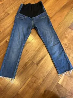 マタニティデニムジーンズ