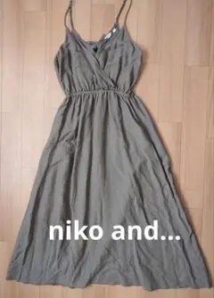 ＊美品＊【niko and…】ジャンパースカート