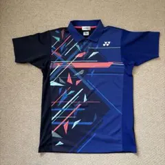 YONEX 吸汗速乾 M ポロシャツ ネイビー