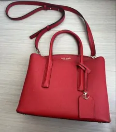 kate spade レッド ハンドバッグ・ショルダーバック