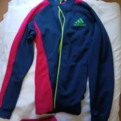 adidas ジャージセット ネイビー/ピンク