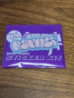 BE:FIRST RYUHEI モコモコ刺しゅうステッカー