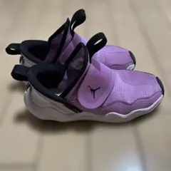 NIKE AIR JORDANキッズスニーカー17cmパープルジョーダン 子供用