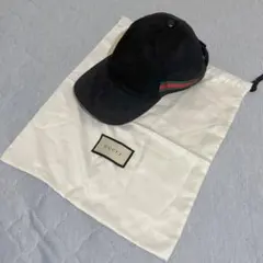 GUCCI ブラック GGパターン キャップのサムネイル