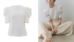 L08201) シーニュ Cygne とんがりトップス半袖 Emily - メルカリ