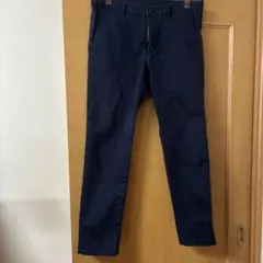 UNIQLO メンズ チノパン ネイビー 82cmのサムネイル