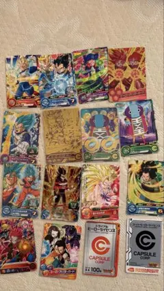 スーパードラゴンボールヒーローズカードセット 16枚