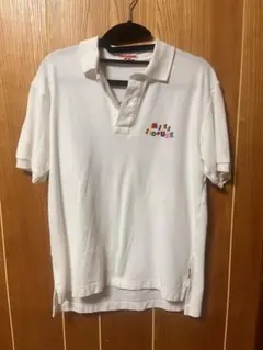 当時物 古着 刺繍 Miki House ミキハウス ポロシャツ Mサイズ