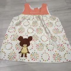 値下げしました！学研　すてきな先生　保育士エプロン　くまのがっこう　大きいサイズ