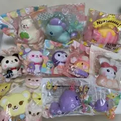Puni Maru Yummiibear スクイーズ 7点セット - メルカリ