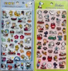 【最終お値下げ♡】スヌーピー ジュエリードロップシール 2枚セット