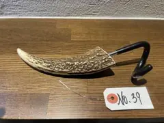 北海道エゾ鹿　鹿角ランタンハンガーNO.39のサムネイル