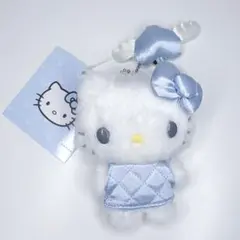 即購入OK❤︎サンリオ キティ ミニチュアキルト 水色 マスコット キーホルダー