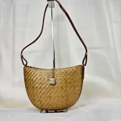 LANCEL ランセル　ショルダーバッグ カゴバッグ かごバッグ 斜めがけ