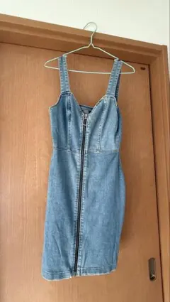 H&M デニム ノースリーブミニワンピース EUR 37