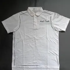 ヒールクリーク Heal Creek ゴルフウェア ポロシャツ 白のサムネイル