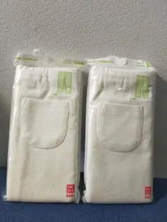 新品 UNIQLO ベビー レギンス サイズ 100 2枚セット