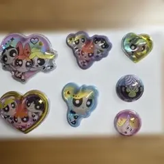 【正規品】パワーパフガールズ ボンボンドロップシール　うるちゅる