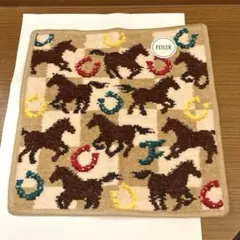 フェイラー ハンカチ スプリントホース ベージュ