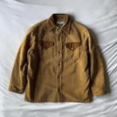 70s woolrich leather corduroy jacketのサムネイル