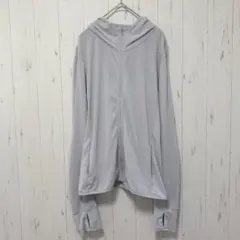 Y442 UNIQLO ユニクロ　エアリズム　UVカットジップアップパーカー　L