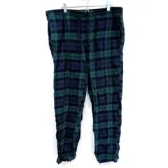 GAP【L】チェック柄 イージーパンツ 海外古着 秋冬服 ギャップ カジュアル