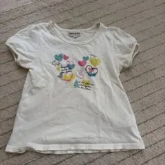 SHOO LA RUE キッズ 半袖Tシャツ ハート柄 100cmのサムネイル