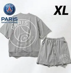新品 パリサンジェルマン 上下セット 半袖スウェット ハーフパンツ グレー