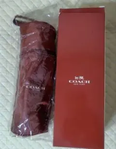 COACH コーチ ペットボトルホルダー 非売品 ブラウン 箱付き