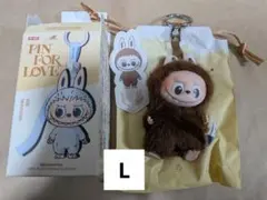 【L】ラブブ　イニシャル pin for love