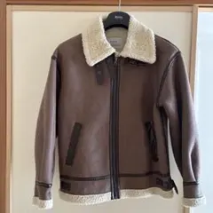 EMODAブラウン ムートンコート