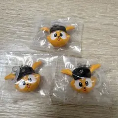 【新品未開封】プロ野球マスコット めじるしアクセサリー ジャビット3個セット