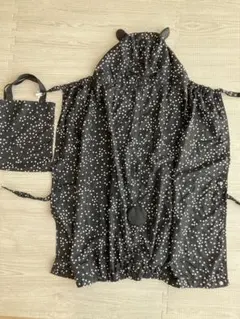 【美品・収納袋付・男女兼用・手洗可】抱っこ紐用ケープ・ベビーカー用ケープ