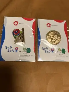 EXPO2025ミャクミャク&モリゾー•キッコロ　ピンバッジ2種セット