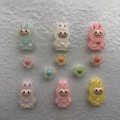 ラブブ 夜光 デコパーツ B10