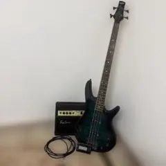 初心者セット Ibanez エレキベース アンプ チューナーのサムネイル