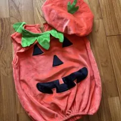 かぼちゃの着ぐるみ 帽子付き