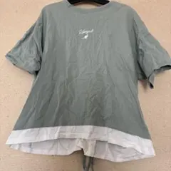 Kangol グリーン Tシャツ 半袖