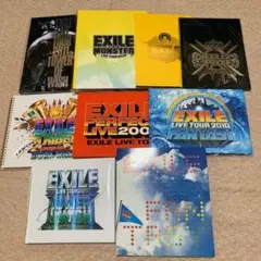 EXILEツアーパンフレット&ツアー写真集9冊セット