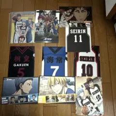 黒子のバスケ　ジャンボカードダス　ファイル　ミニ下敷き　イラストカード