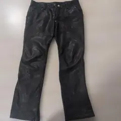 ハロルズギア ブラックレザーカーゴショートパンツ - メルカリ