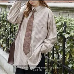 MONO-MART LADY'S ビッグアソートナンバリング刺繍ボタンシャツ