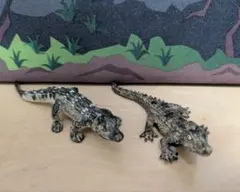シュライヒ　ワニ　仔　廃盤　レア　動物フィギュアのサムネイル
